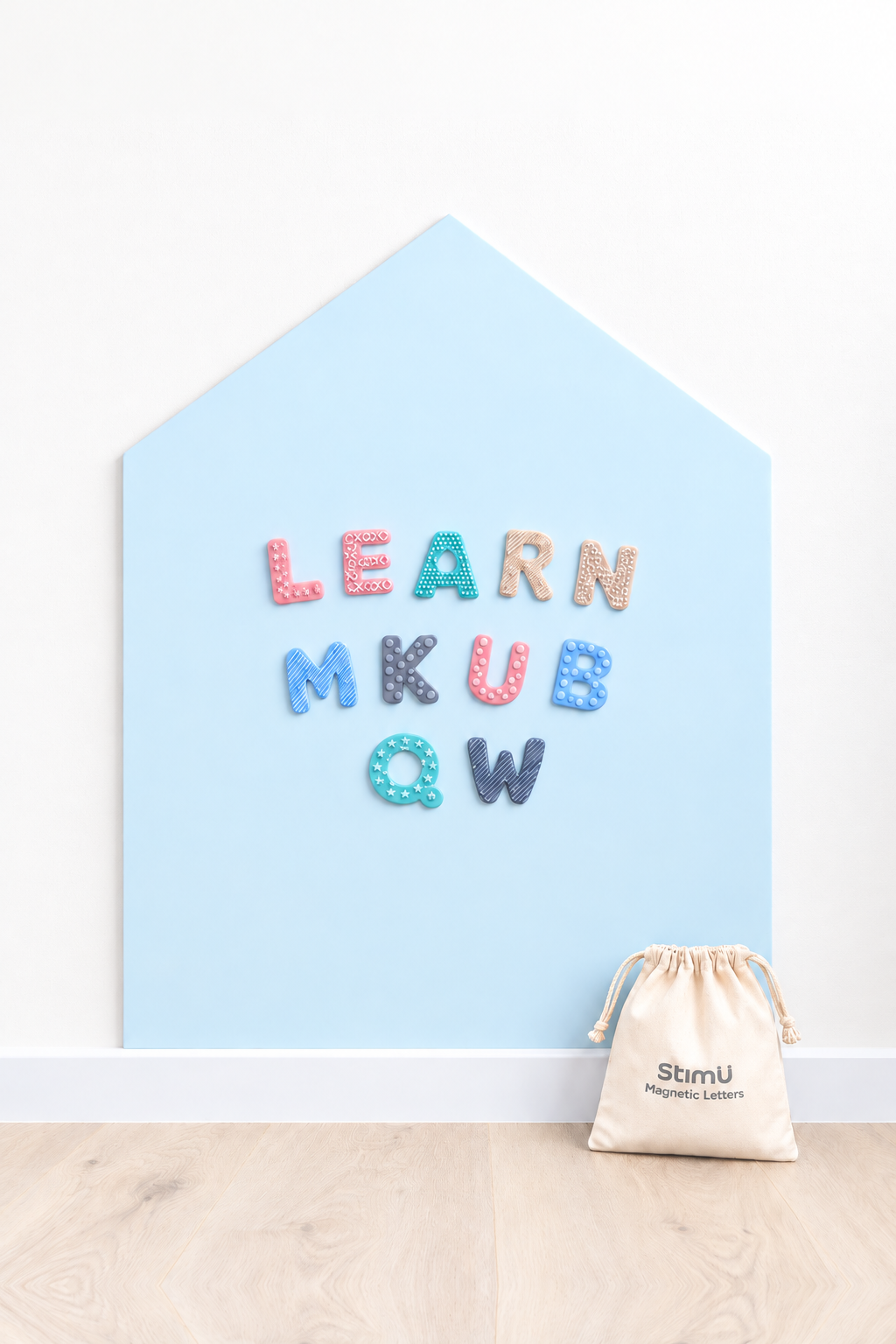 StimU House & Magnetic Letters