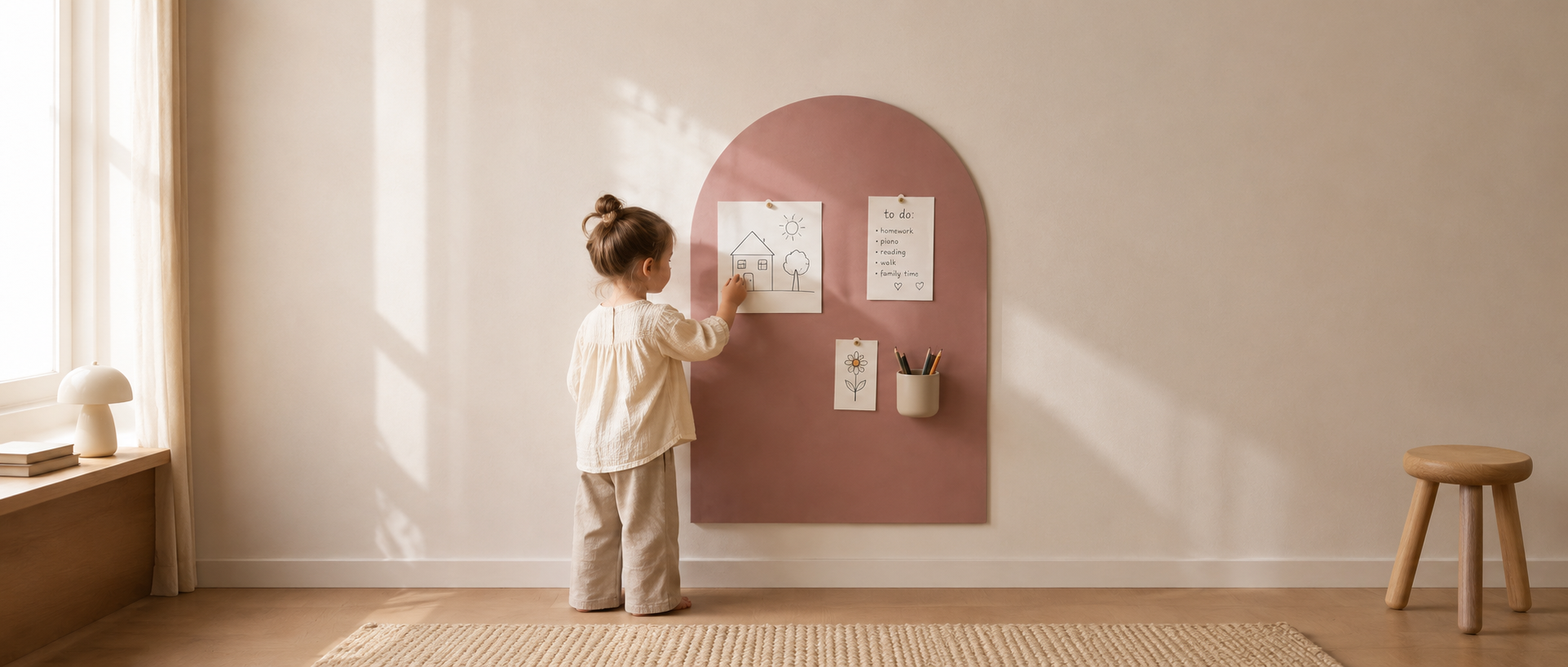 Arch Taupe Wall Sticker