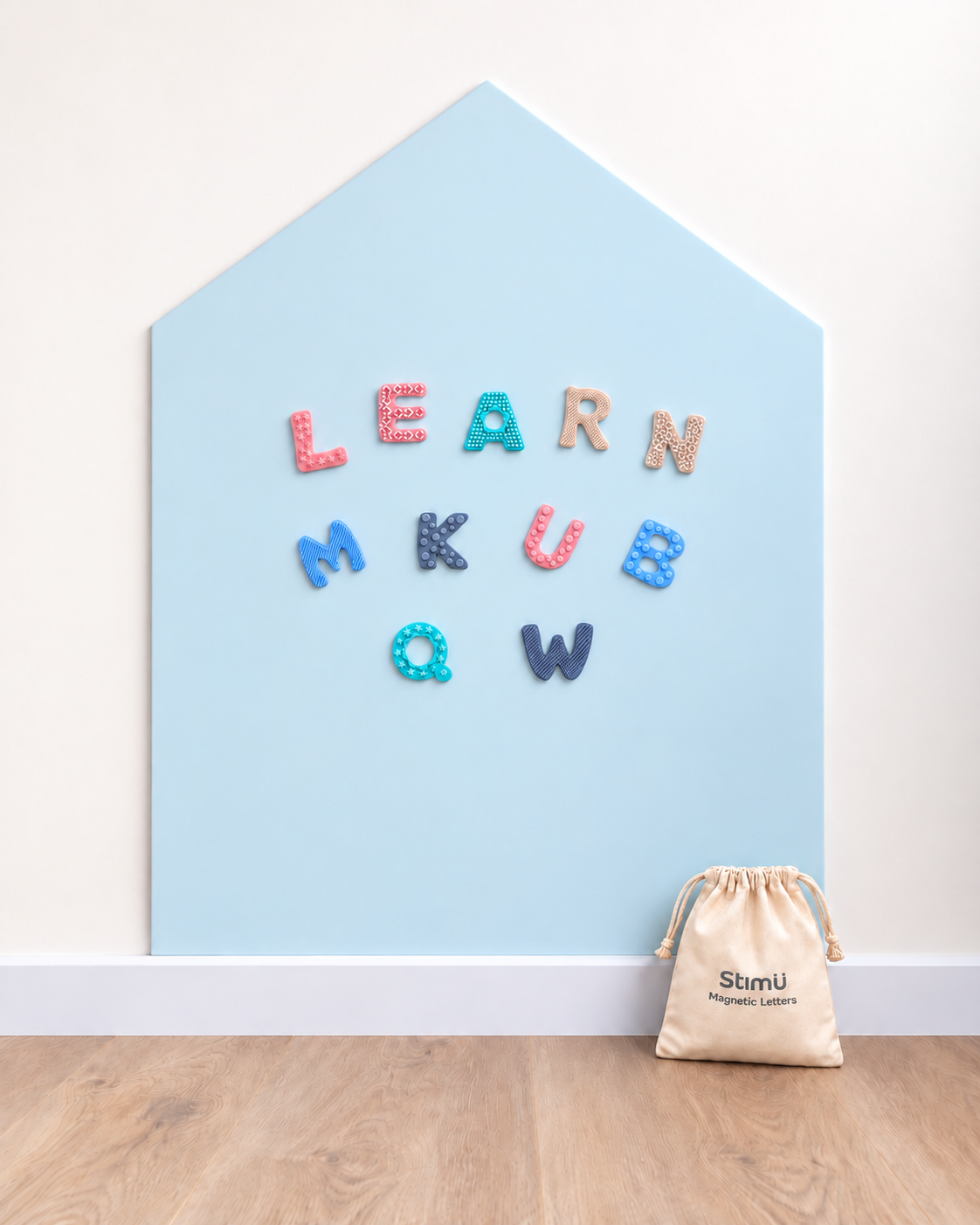 StimU House & Magnetic Letters